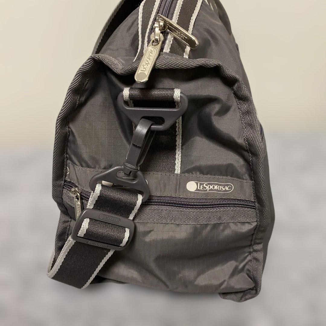 未使用に近い　レスポートサック　2wayミニボストンバッグ　マザーズバッググレー