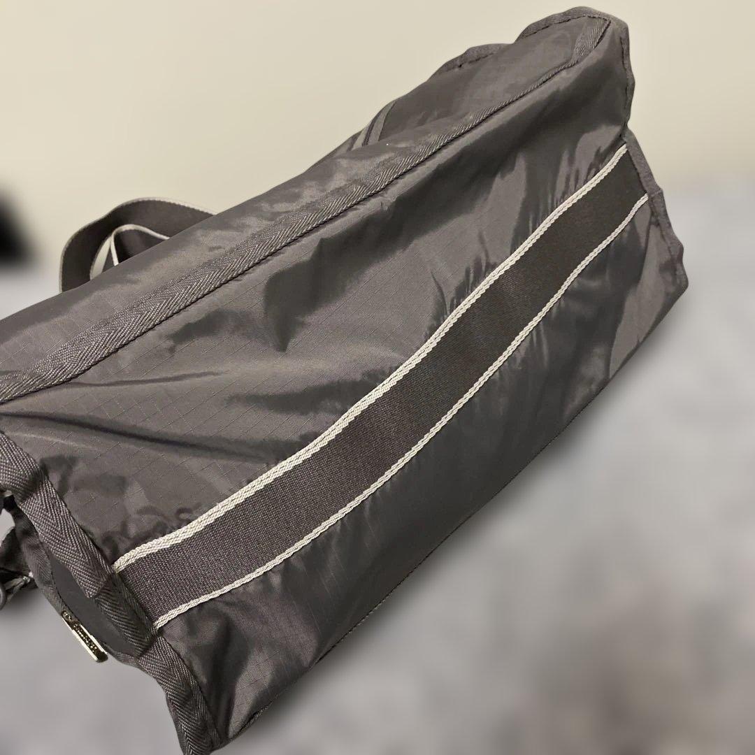 未使用に近い　レスポートサック　2wayミニボストンバッグ　マザーズバッググレー