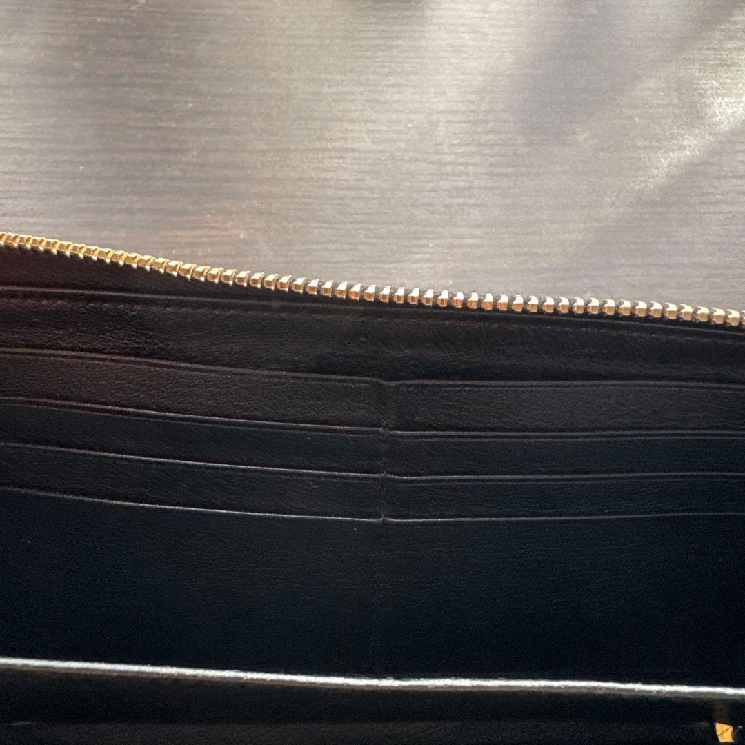 美品❗️値引き可能❗️SAINT LAURENT YSL ラウンドファスナー 長財布