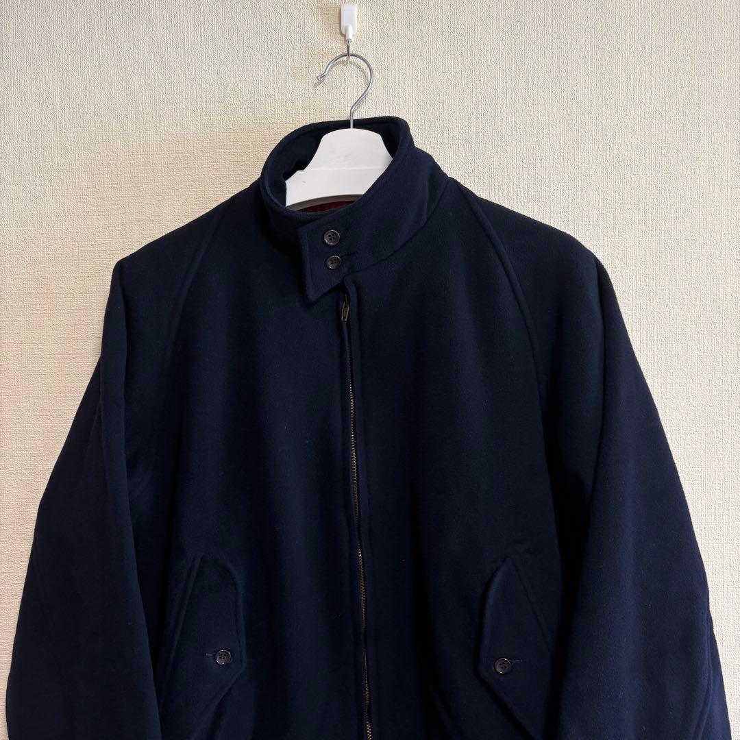 Baracuta カシミヤ カシミア 混 G-9 ハリントンジャケット