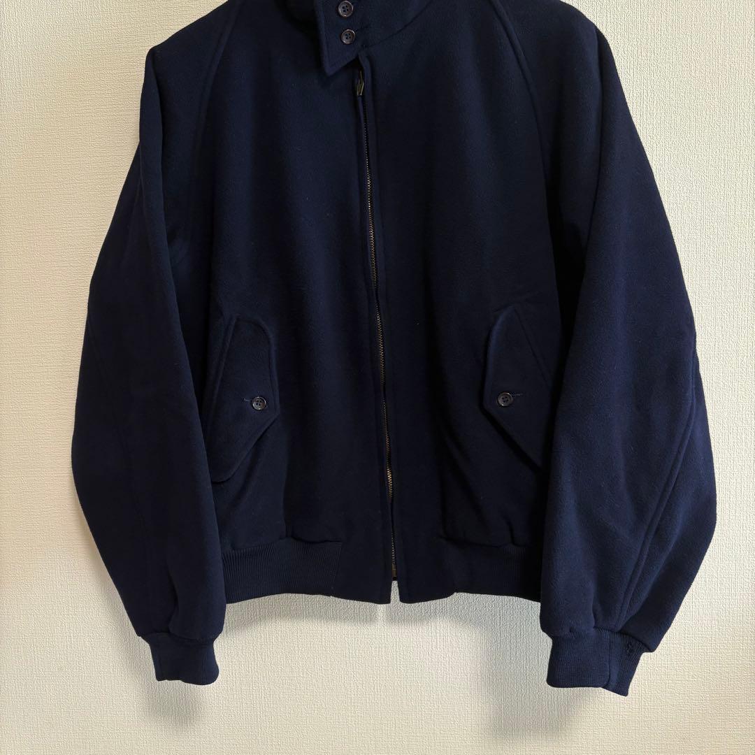 Baracuta カシミヤ カシミア 混 G-9 ハリントンジャケット