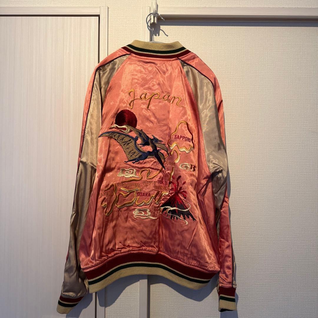 HOUSTON リバーシブル　スカジャン