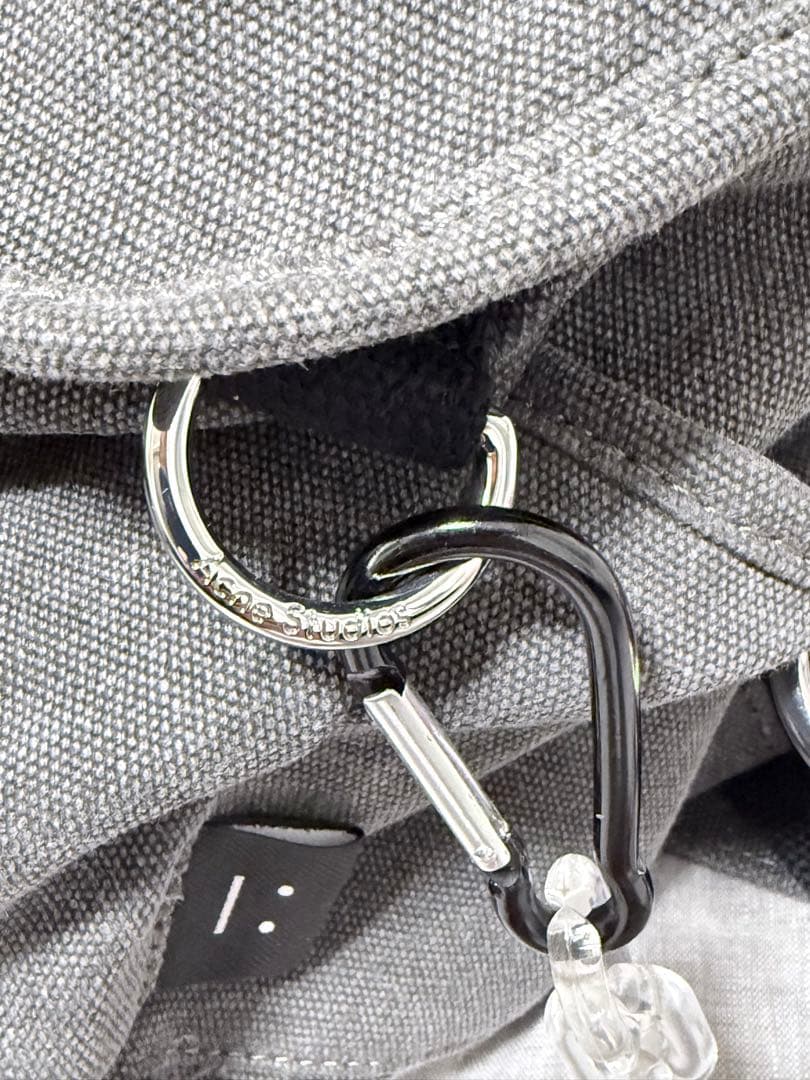 Acne Studios 23AW バックパック グレー 純正ストラップ付