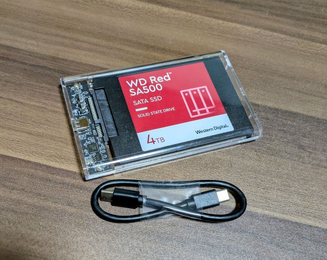 WD Red SA500　4Tb　SSD