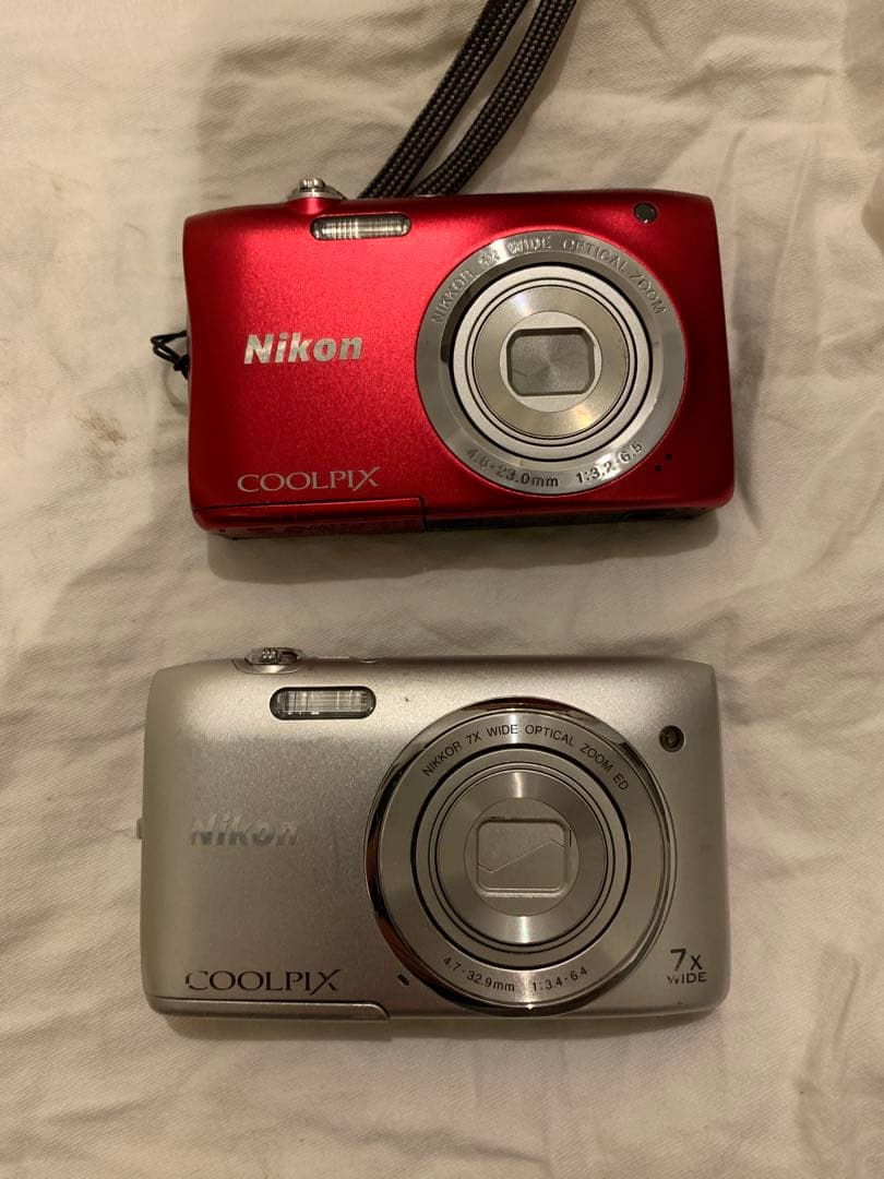 Nikon COOLPIX S2900,S3400 2台セット
