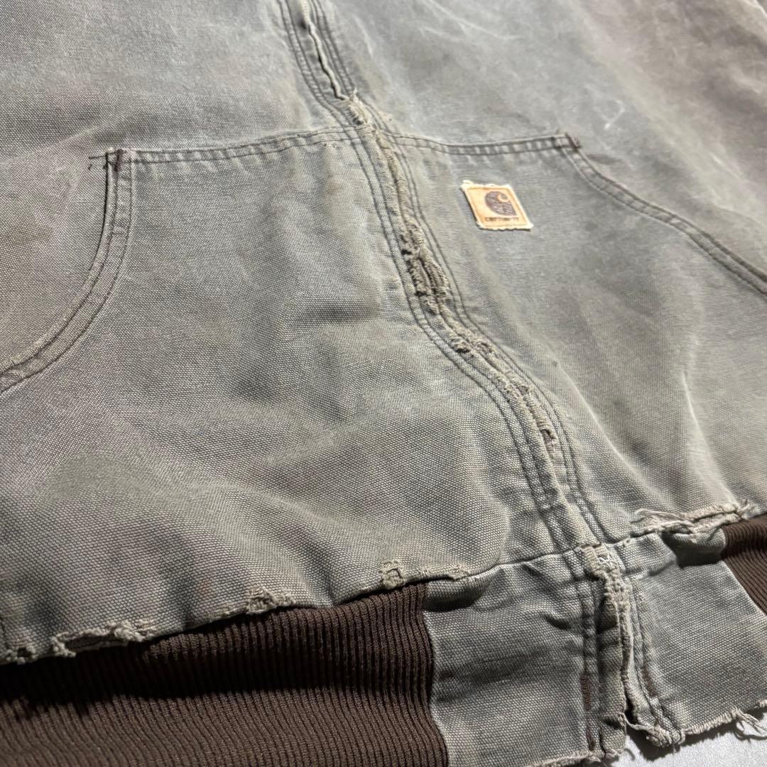 カーハート carhartt アクティブジャケット　ワークジャケット　ベージュ