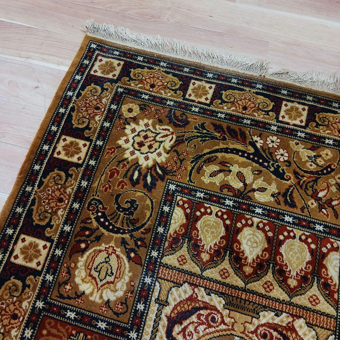 ドイツ製 ウィルトン織絨毯 純毛 ウール 大判カーペット240×340㎝