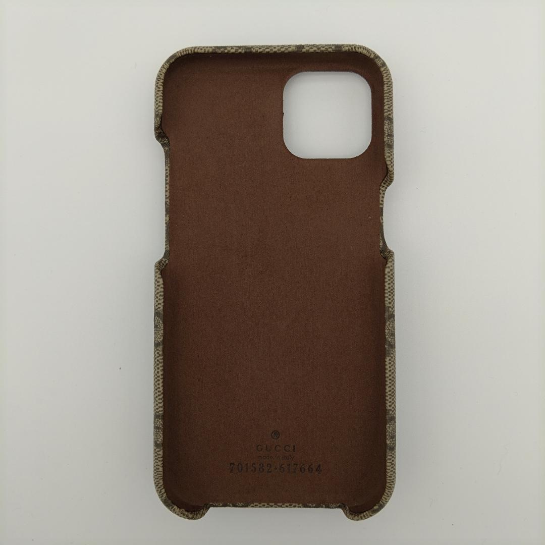 未使用級 GUCCI iPhone13 オフィディア GG カード入れ付