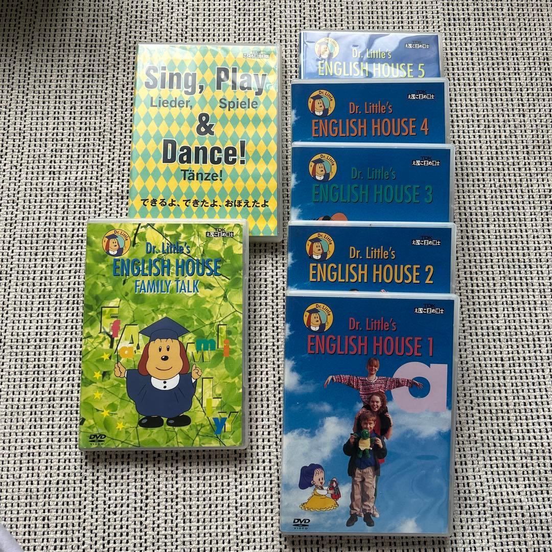 チャスピー　英語、フランス語、ドイツ語、DVD 教材セット 幼児向け