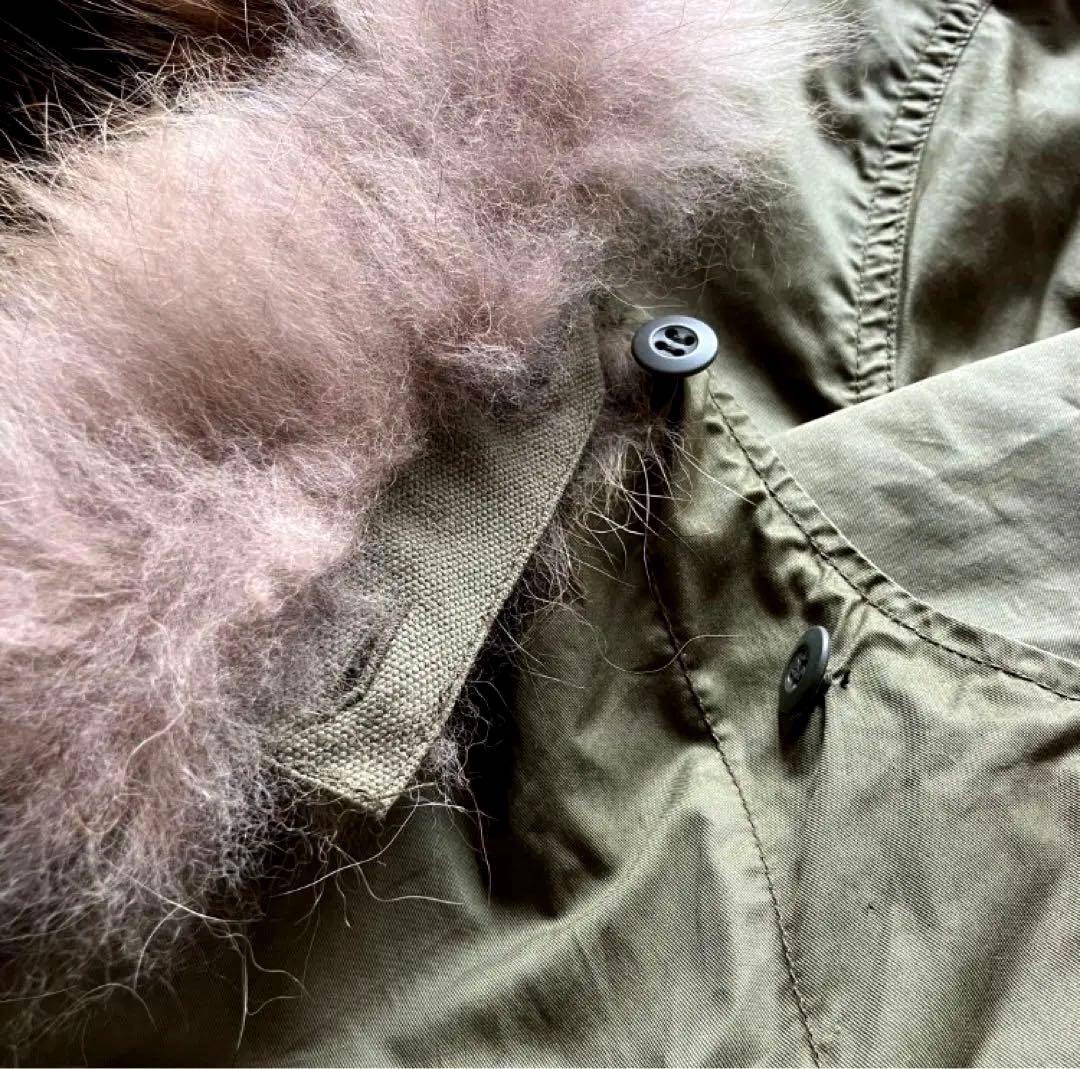 SHIPS シップス リアルファー ライナー着脱 M51 モッズコートM