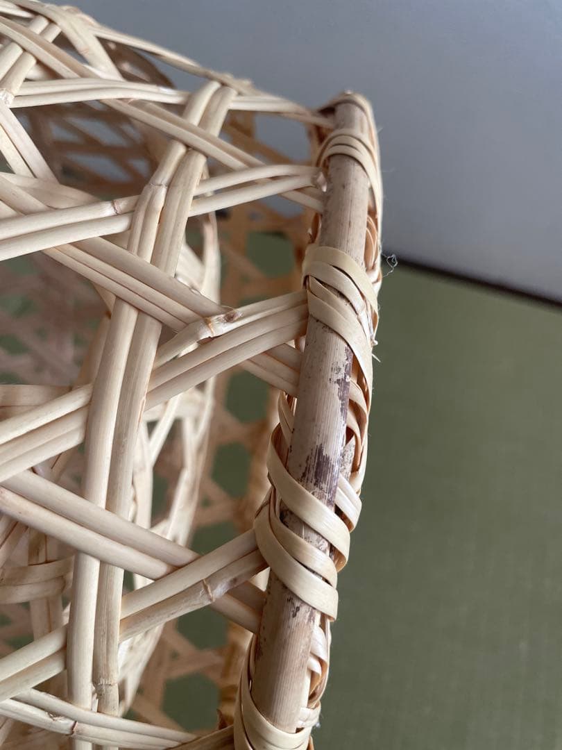 椀かご　竹細工　鳥越竹細工