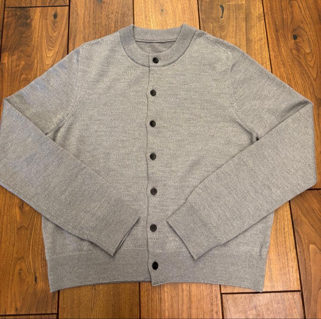 Deuxieme Classe WISH クルーネック カーディガン グレー