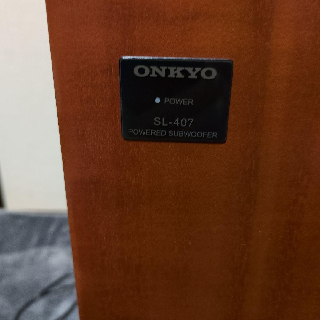 ONKYO SL-407 パワードサブウーファー