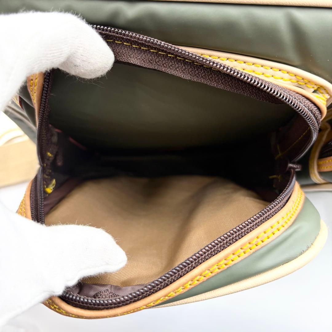 未使用級✨ハンティングワールド バチューサーパス キャリーオールM カーキ