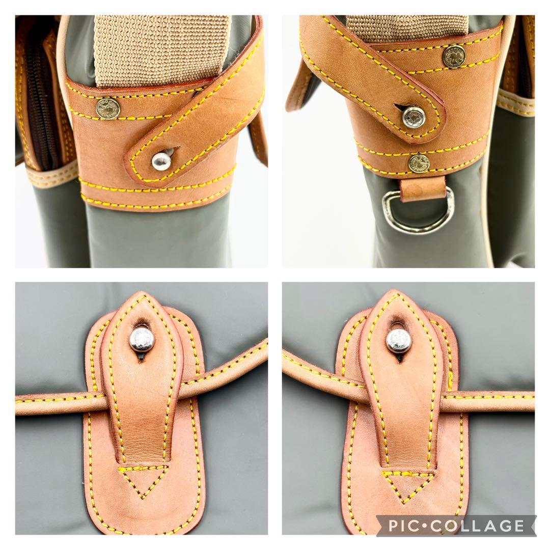 未使用級✨ハンティングワールド バチューサーパス キャリーオールM カーキ