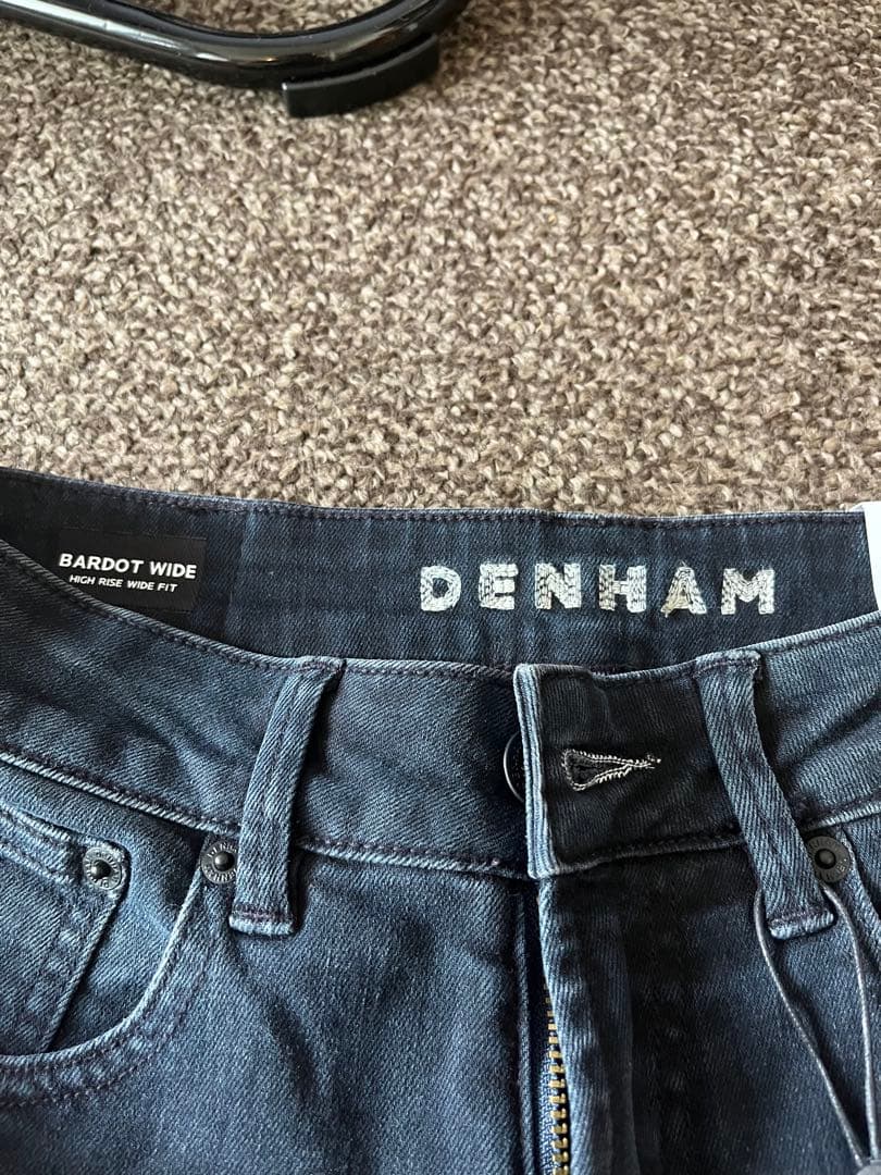 【Darenn】DENHAM レディース　ストレートデニム ダークグレー