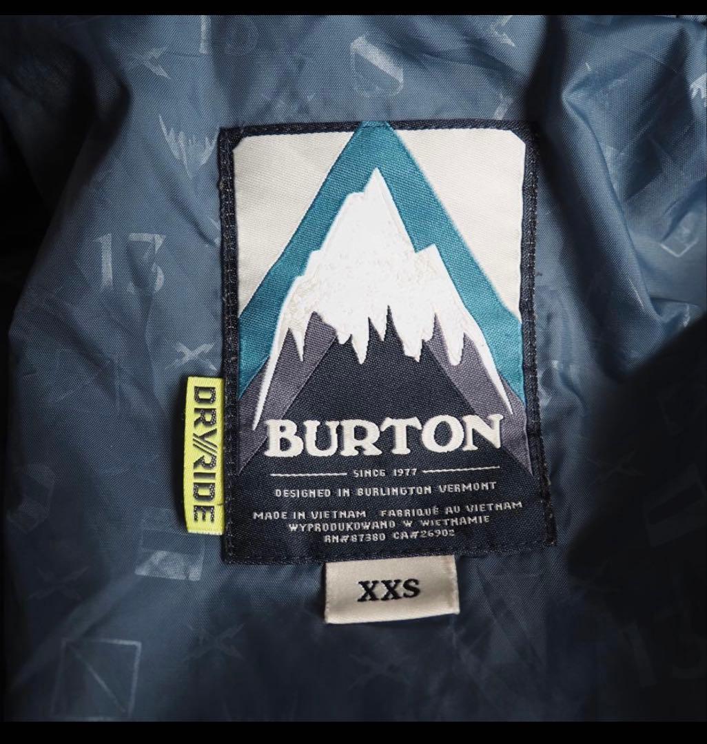BURTON DRY RIDE リップストップ スノージャケット ブラック 黒