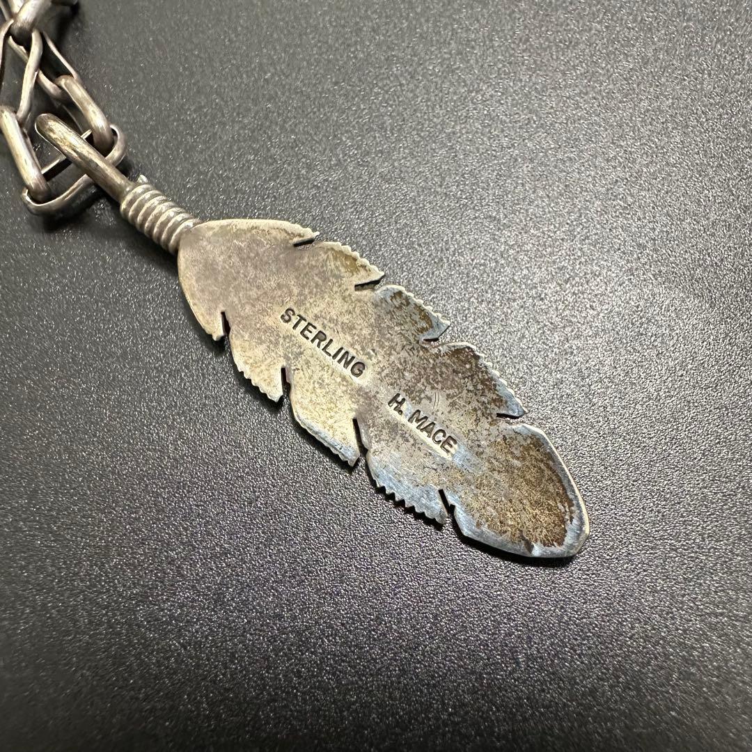 Navajo Harvey Mace フェザー　ネックレス