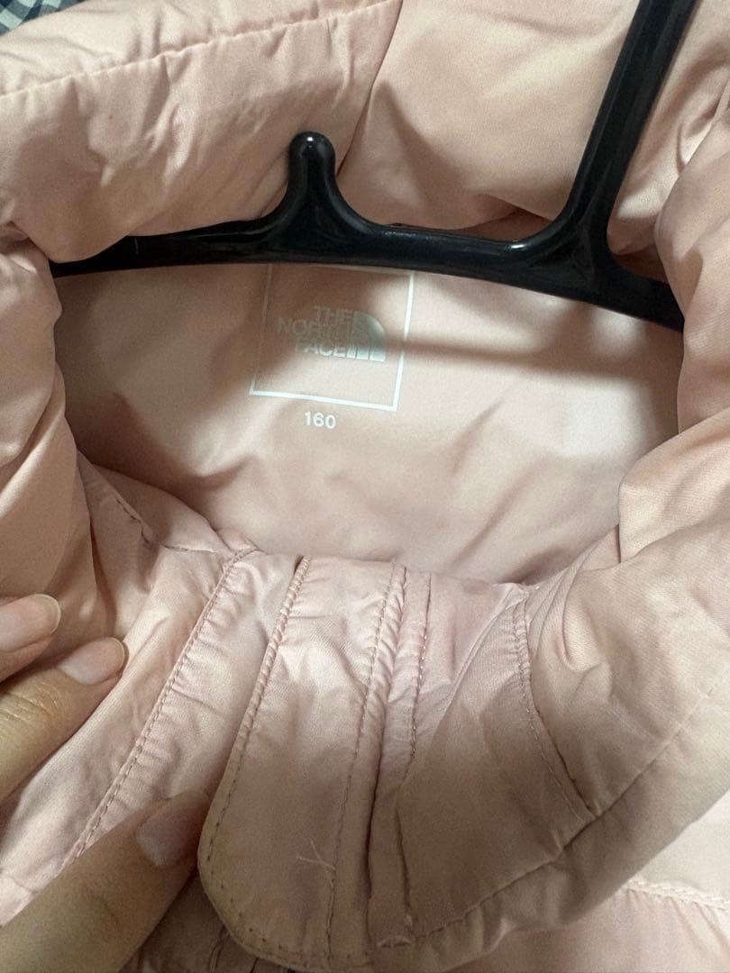 ノースフェイス ヌプシ ダウン ピンク キッズ 160 the north