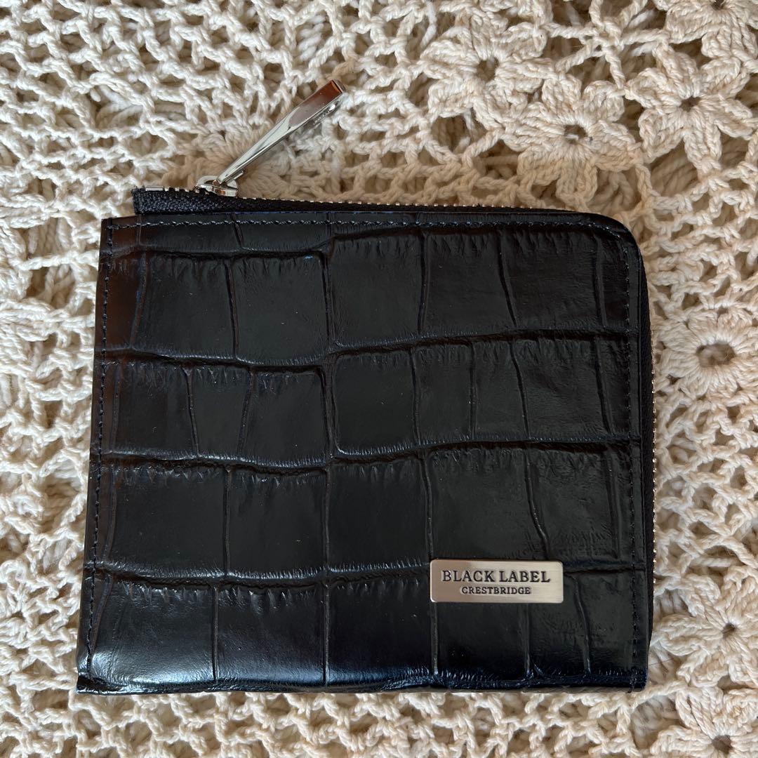 BLACK LABEL CRESTBRIDGE L字ジップ ウォレット 財布