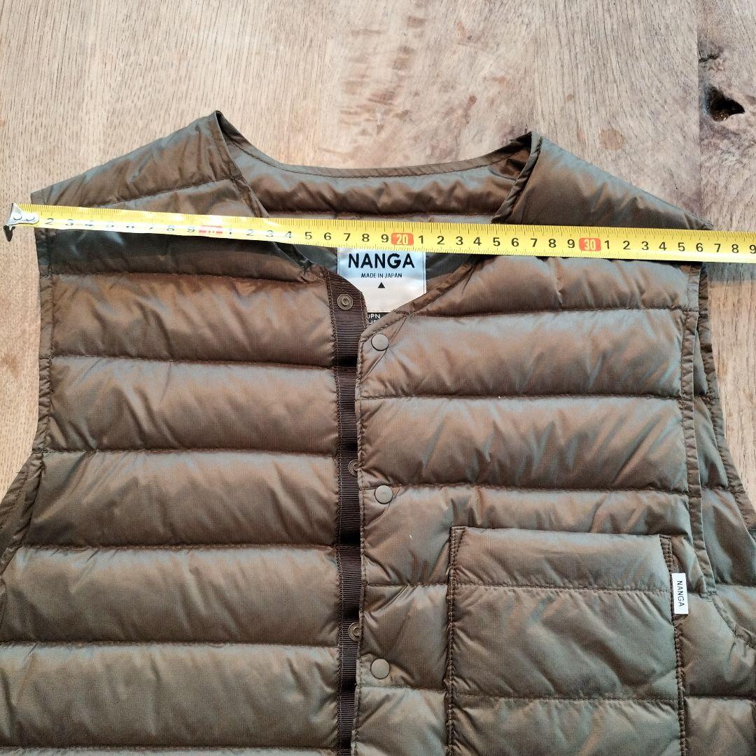 ナンガ　NANGA ダウンベスト S