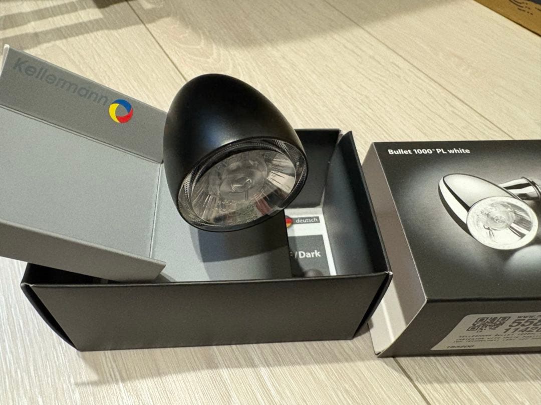 Kellermann Bullet1000PLwhite フロントウィンカー1個