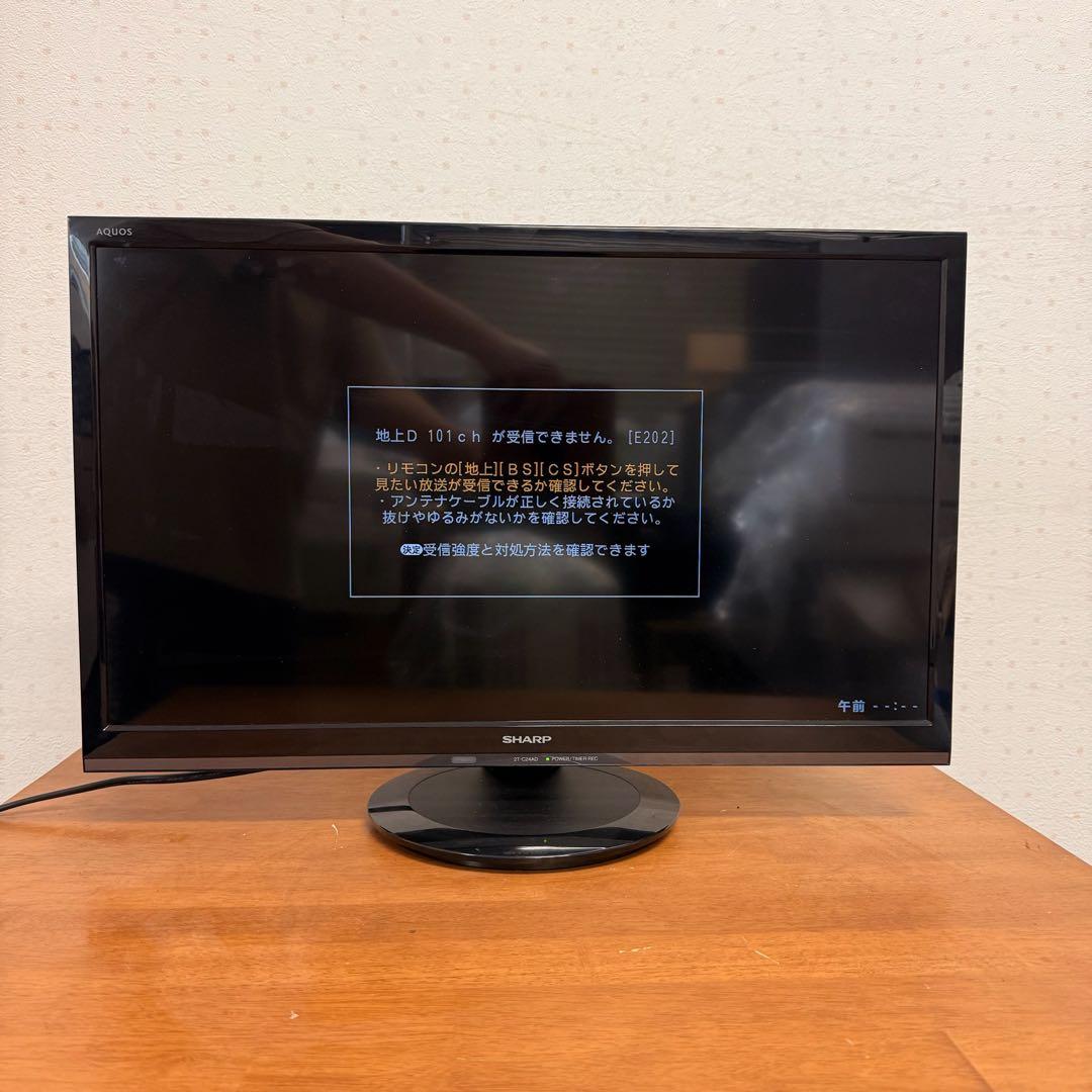● 美品 SHARP AQUOS 24型液晶テレビ 2T-C24AD 21年製