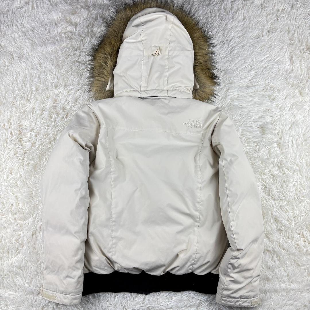 ノースフェイス ダウンジャケット アイボリー レディース M マクマード