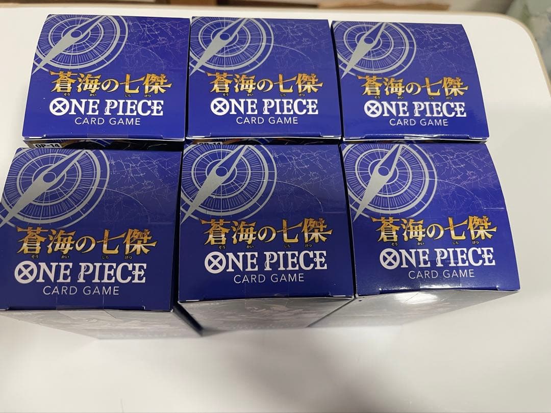 【テープ付き】ワンピースカード OP-14 蒼海の七傑 新品未開封　6BOX