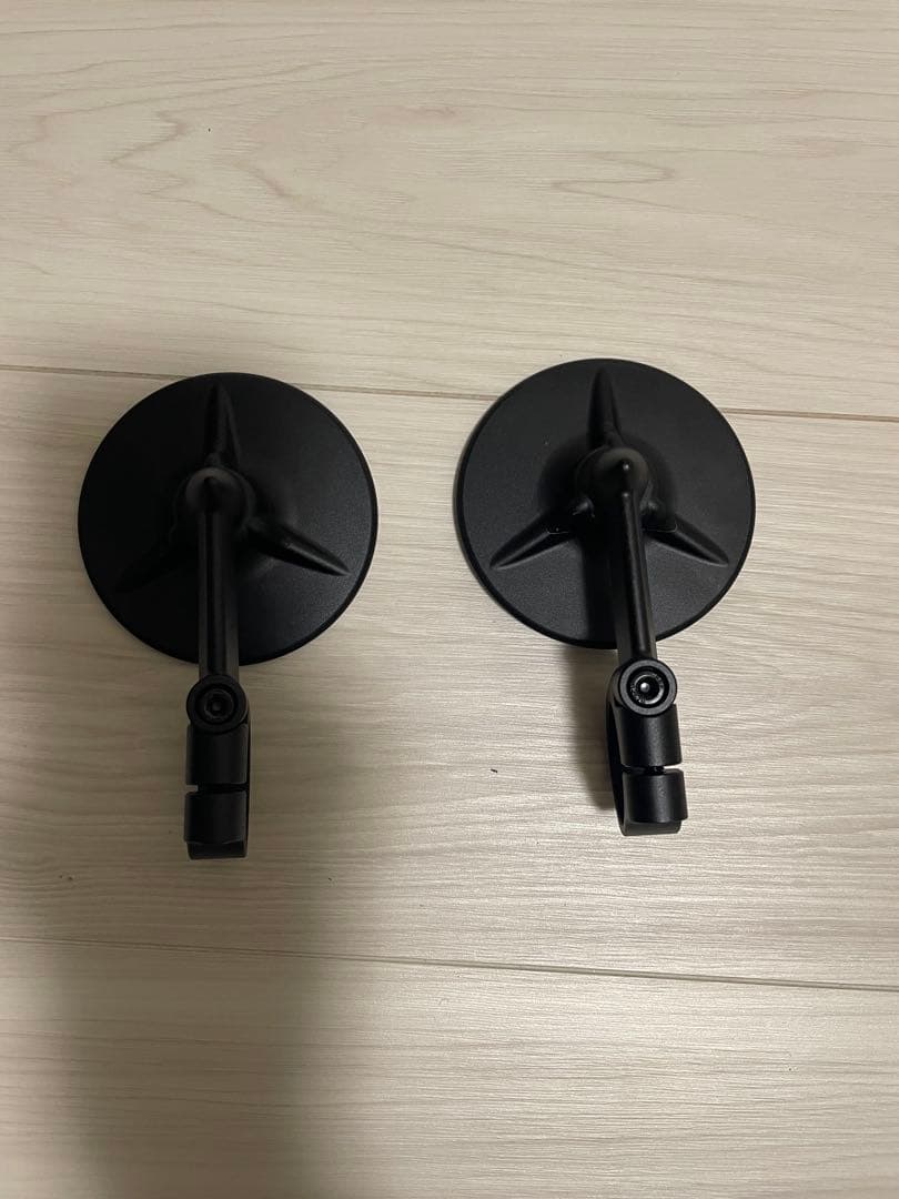 モートーンカスタムズ　 バーエンドミラー TRILINE 80mm 2個