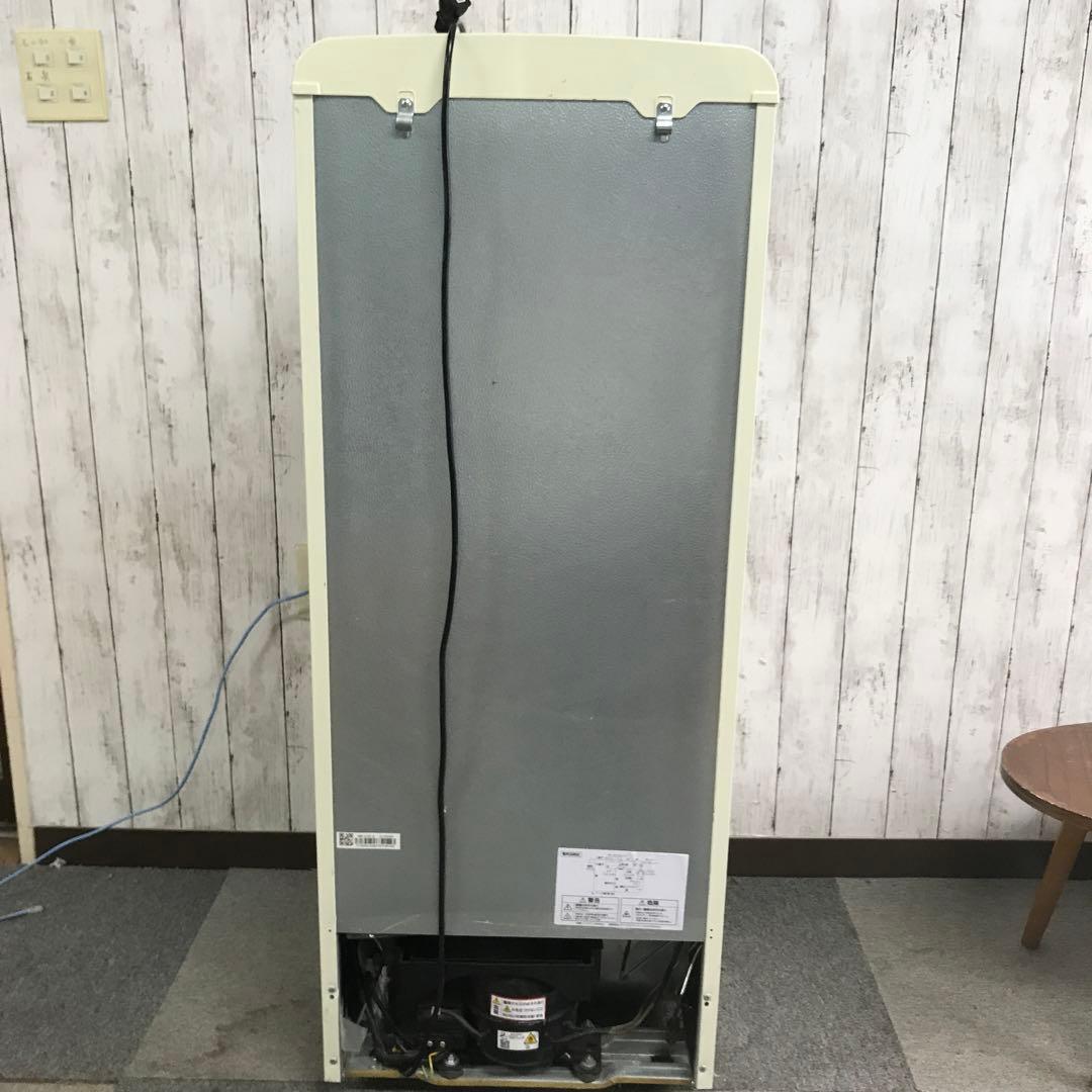 【美品】オーヤマ　ノンフロン冷凍冷蔵庫　PRR-122D-W　2021年製