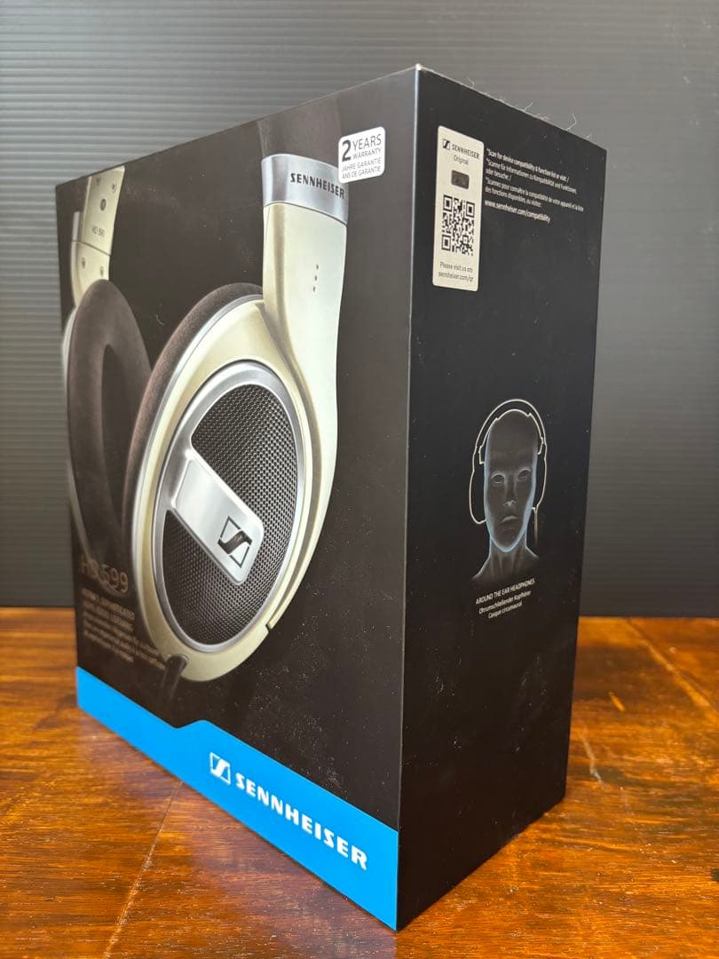 極美品　Sennheiser HD 599 有線ヘッドホン