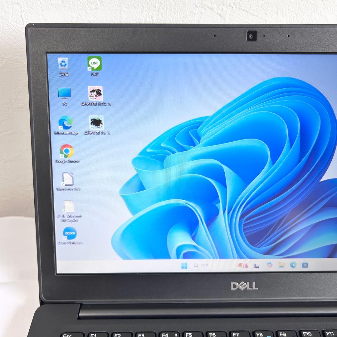 【美品】DELL ノートパソコン SSD256 Win11 Corei5 A53