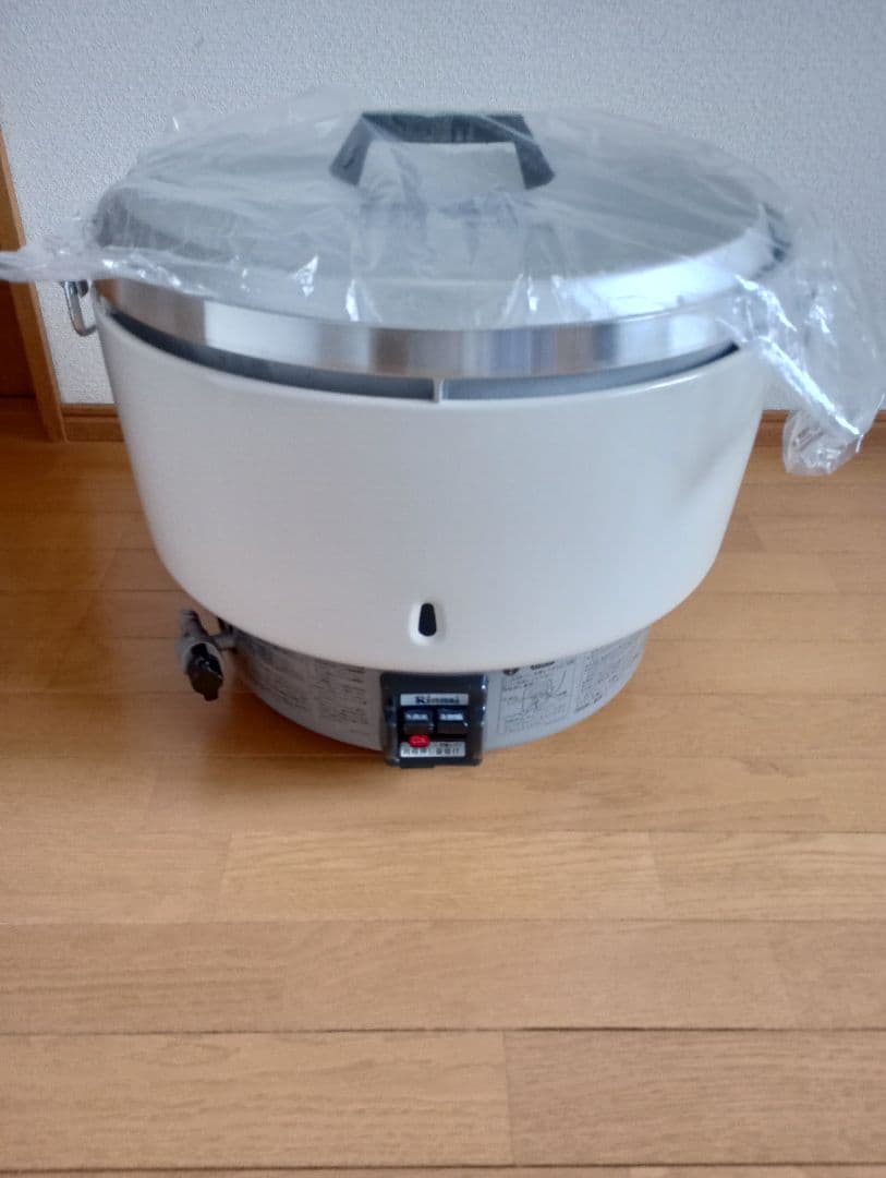 （一度だけ使用）リンナイ業務用　ガス炊飯器　RR-50S1【5升用】　都市ガス