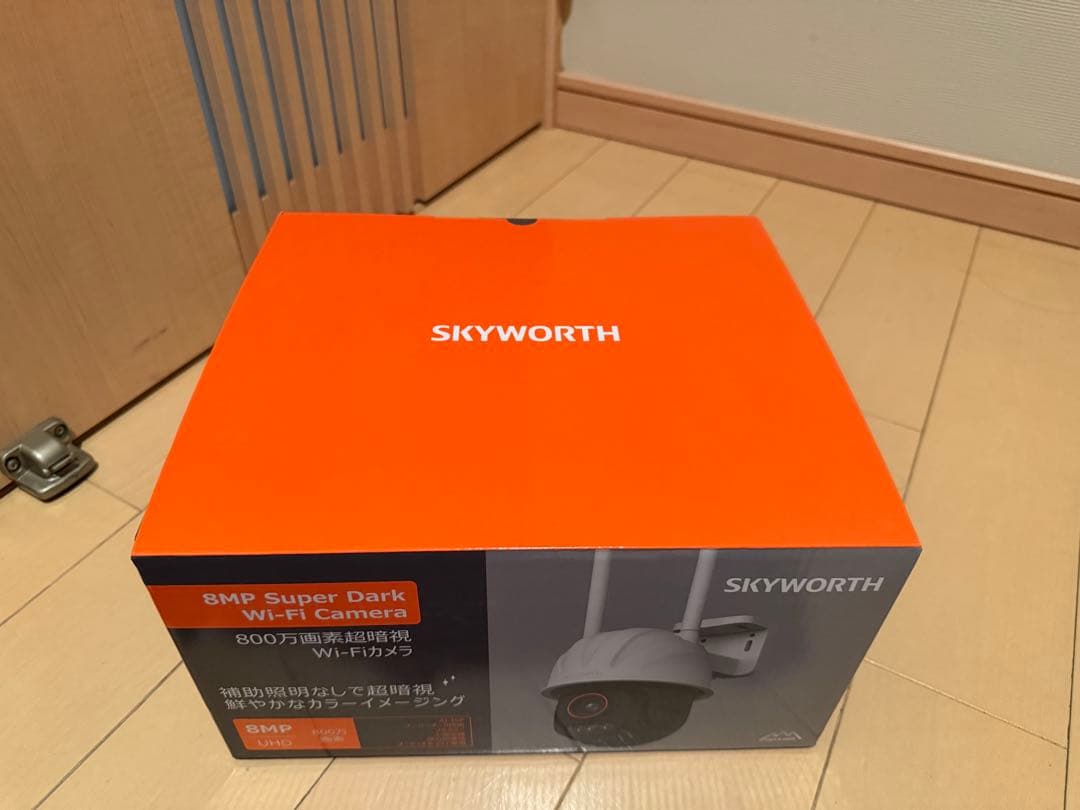 SKYWORTH 4K 800万画素GoogleTV対応　防犯カメラ 監視カメラ
