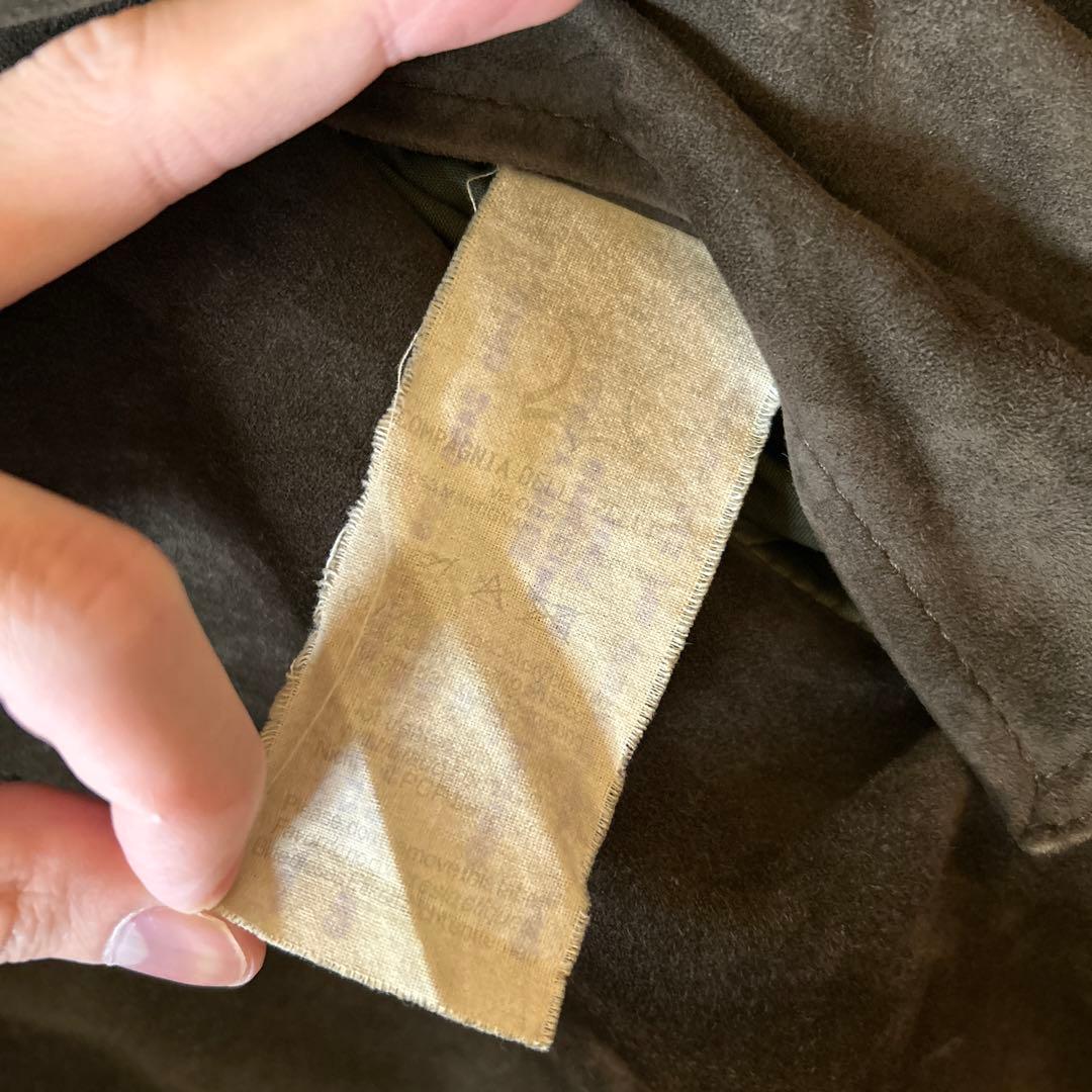 vintage 90s 本革 スエード レザーコート PETER KEEN