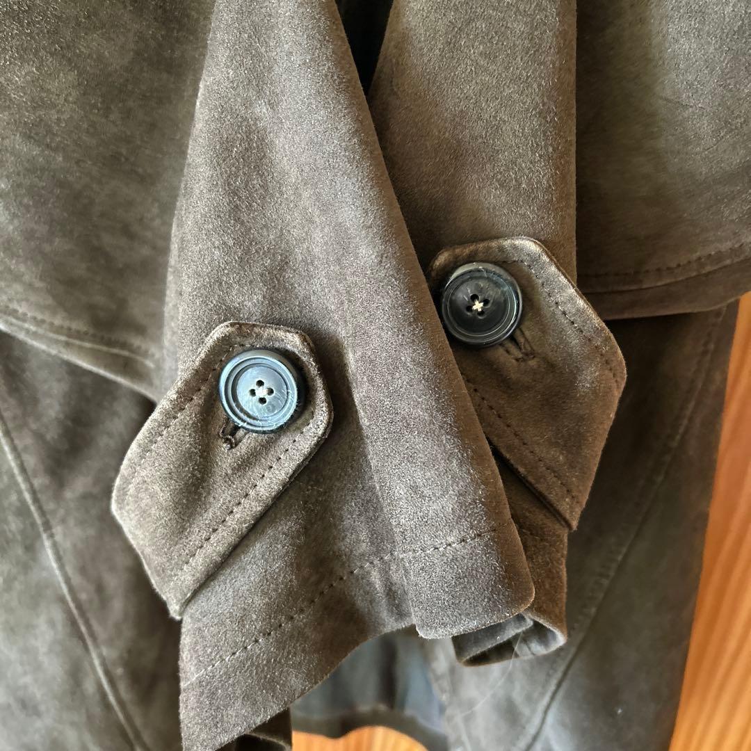 vintage 90s 本革 スエード レザーコート PETER KEEN