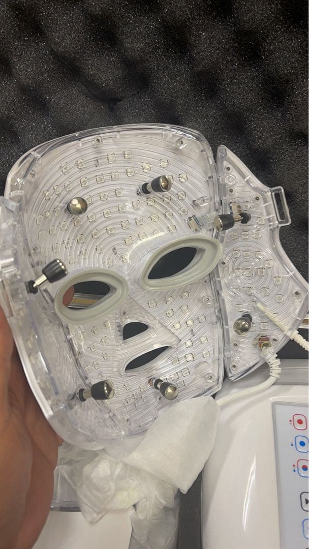 ホームケア美容機器 LEDマスク美顔器 首ユニット付き 弘洋株式会社