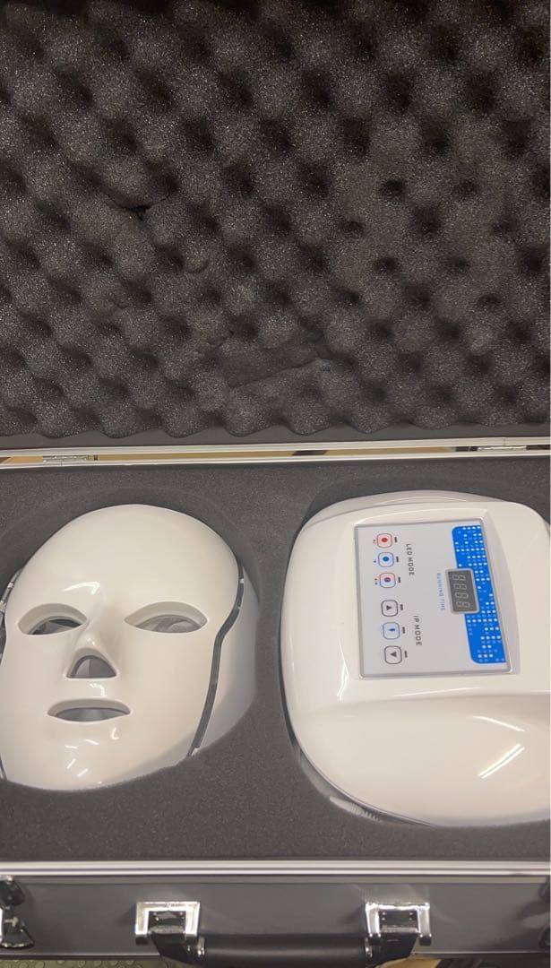 ホームケア美容機器 LEDマスク美顔器 首ユニット付き 弘洋株式会社