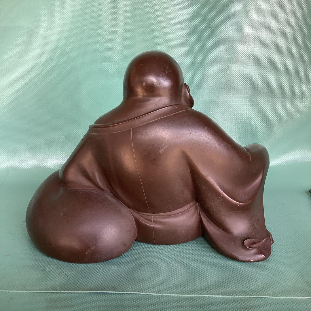 珍しい座姿の、布袋様。　7-030