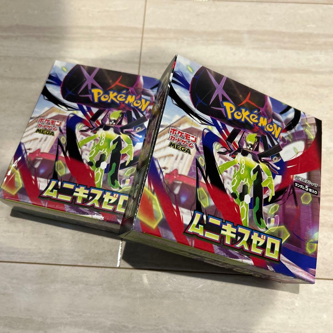 ポケモンカード ムニキスゼロ Box シュリンクあり（1/2）