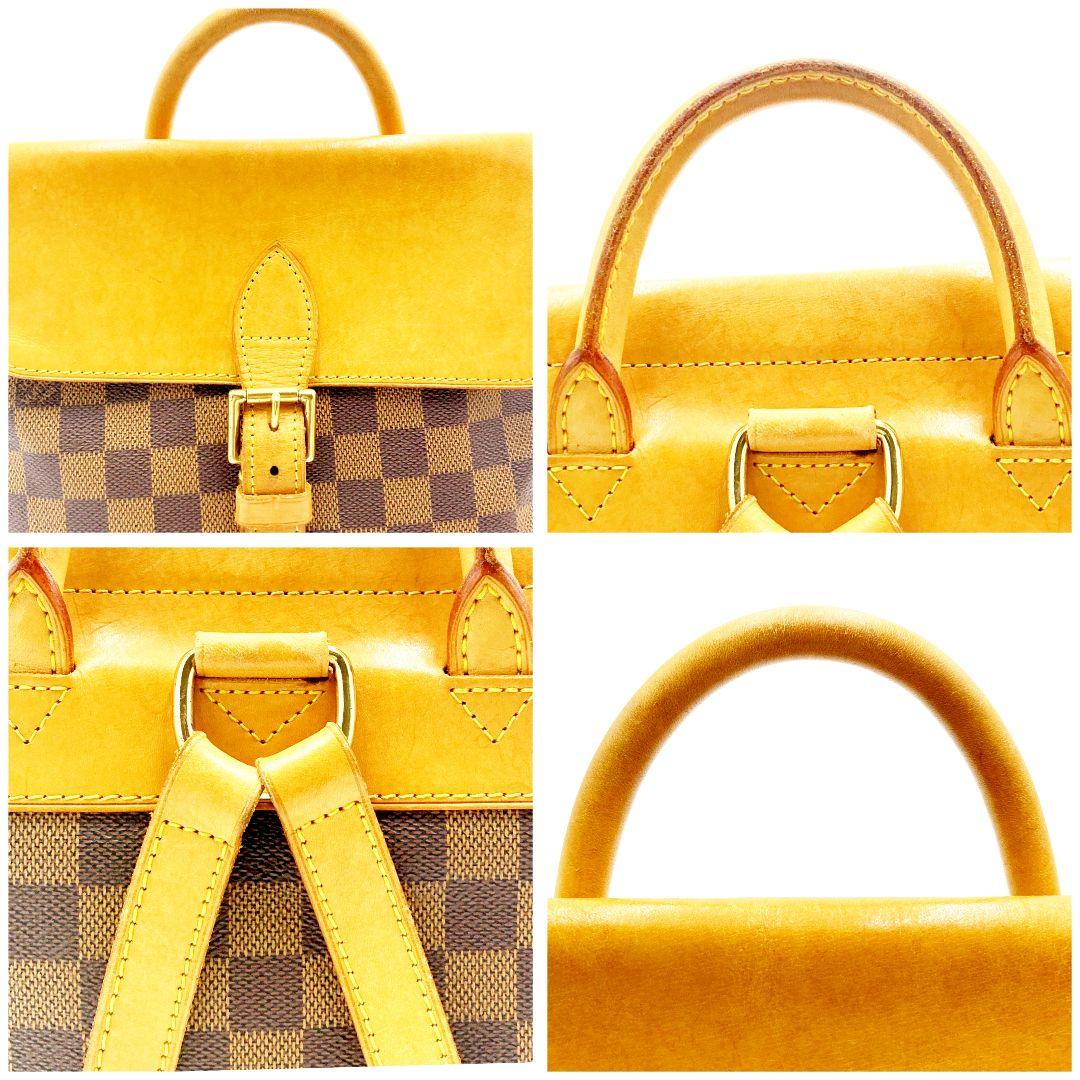 正規品 ルイヴィトン ダミエ アルルカン エベヌ リュック バックパック