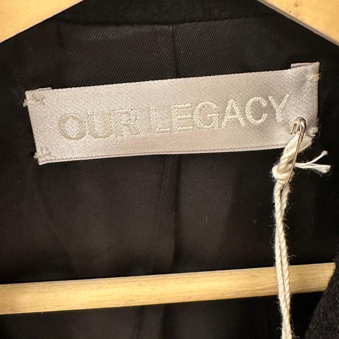 OUR LEGACY WHALE COAT ブラック 44