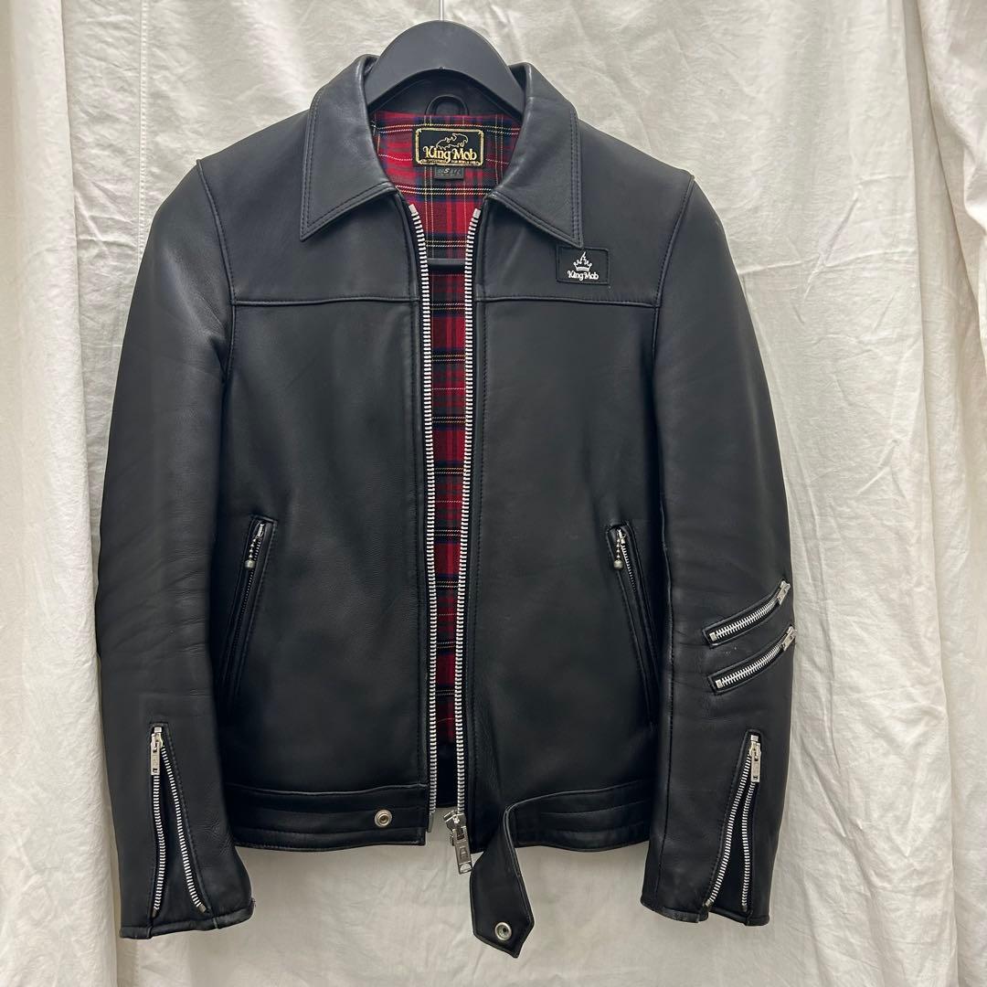 【英国製】KING MOB ライダース　サイズ:S キングモブ　LJM-9タイプ