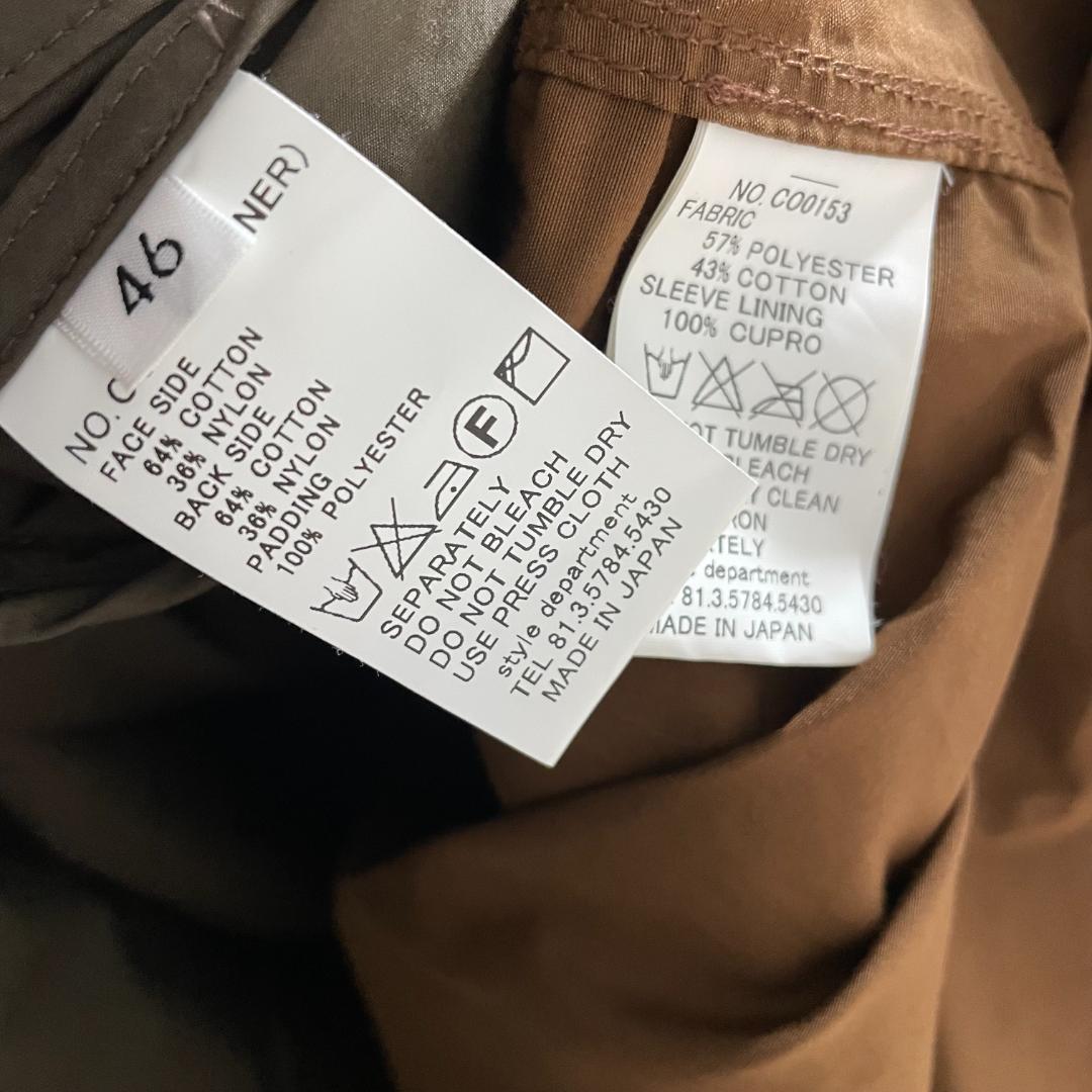 STILL BY HAND (pz) 3シーズン ライナー付きフーデッドコート