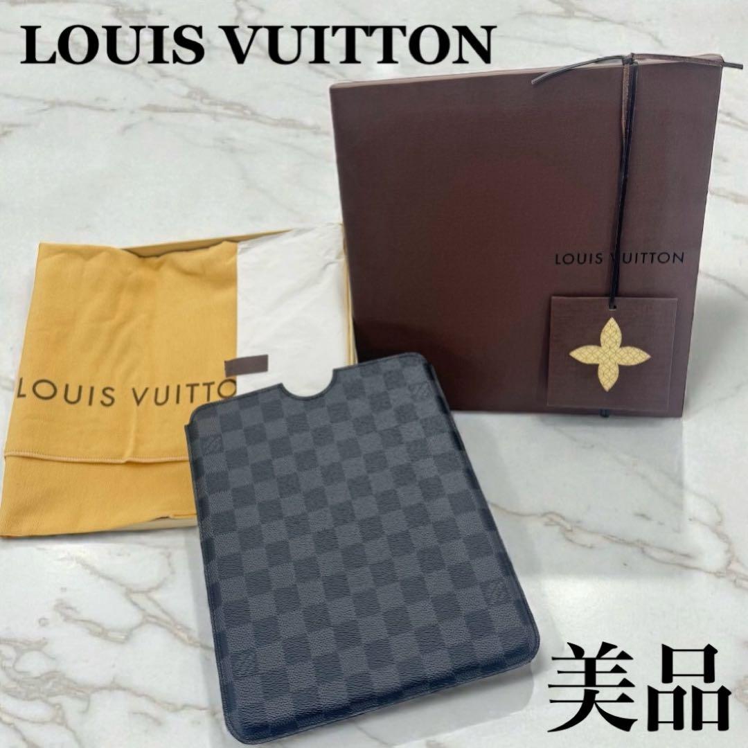 ルイヴィトン LOUIS VUITTON ダミエ グラフィット iPad2 対応