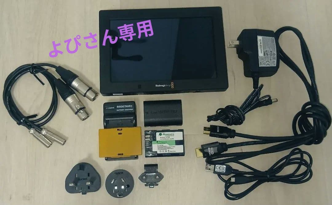 Blackmagic Video Assist 4K モニター