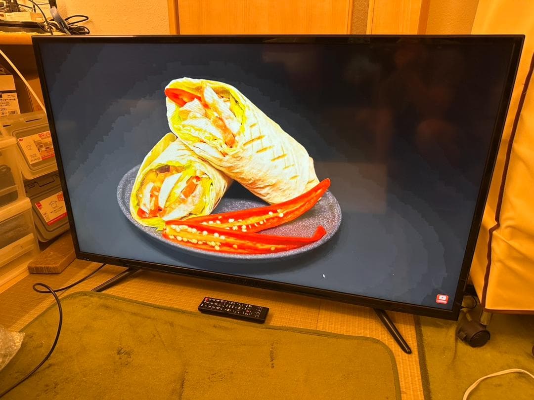 アグレクション 48型　テレビ　TAG-48TV　2019年製　映り綺麗極美品！