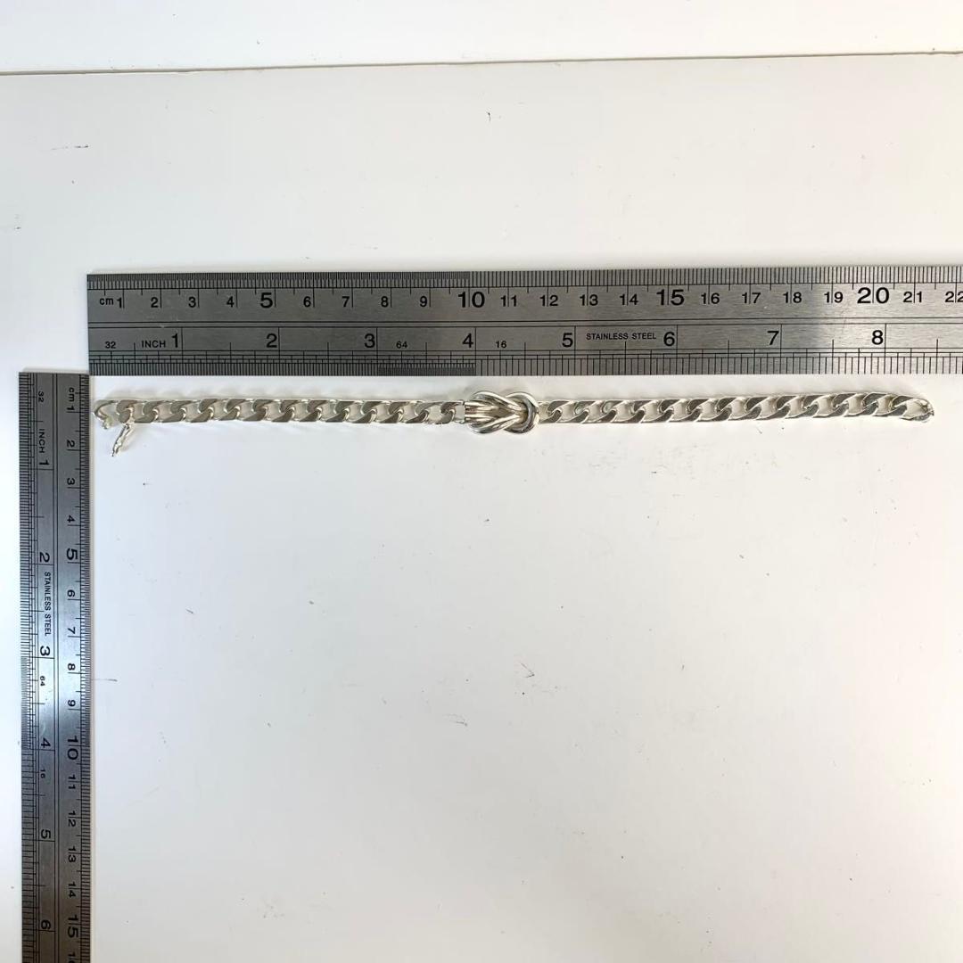 まちゃまちゃい様 箱袋 ティファニー 美品 喜平 ノット ブレスレット Lu9e