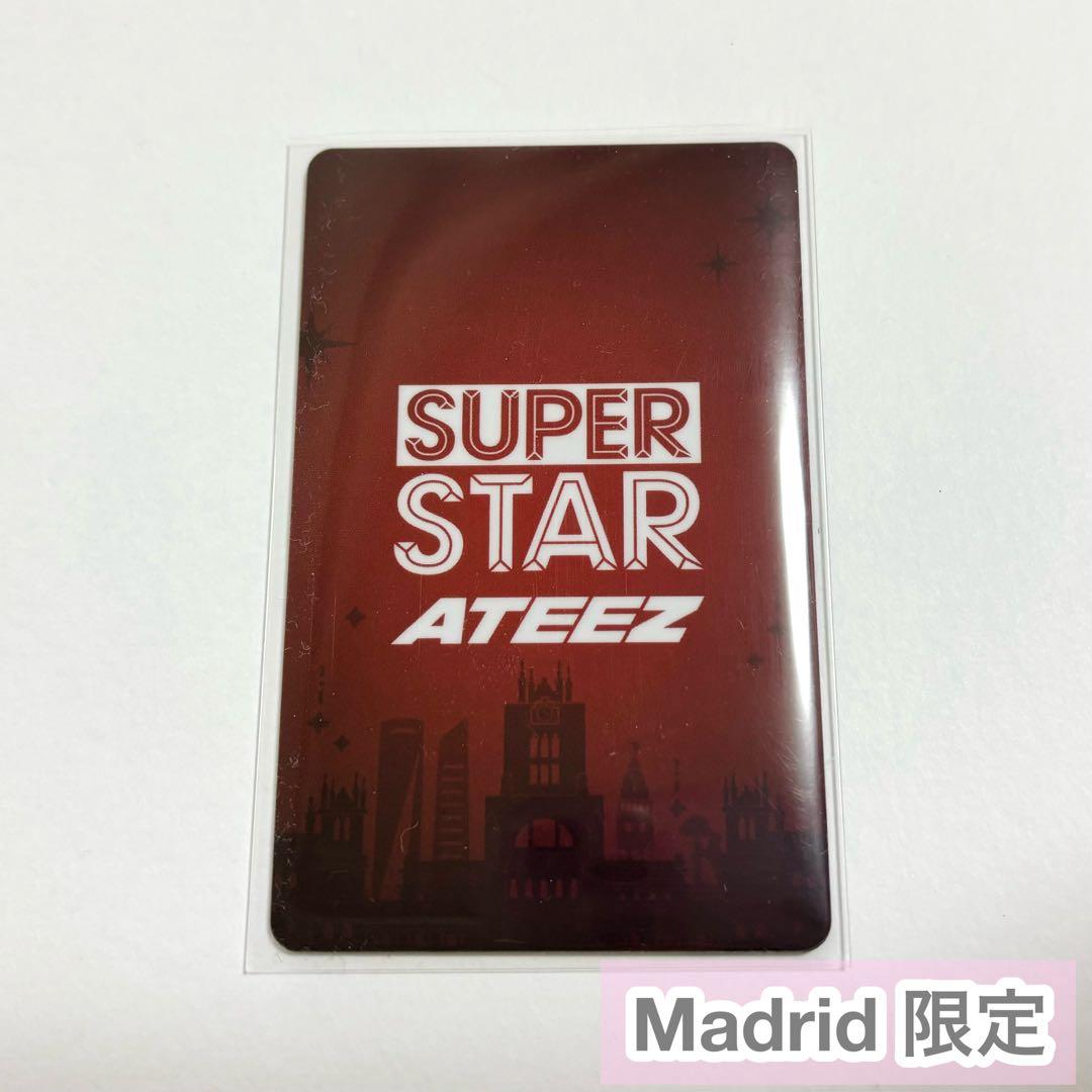 ATEEZ ジョンホ SUPERSTAR Madrid 限定 トレカ